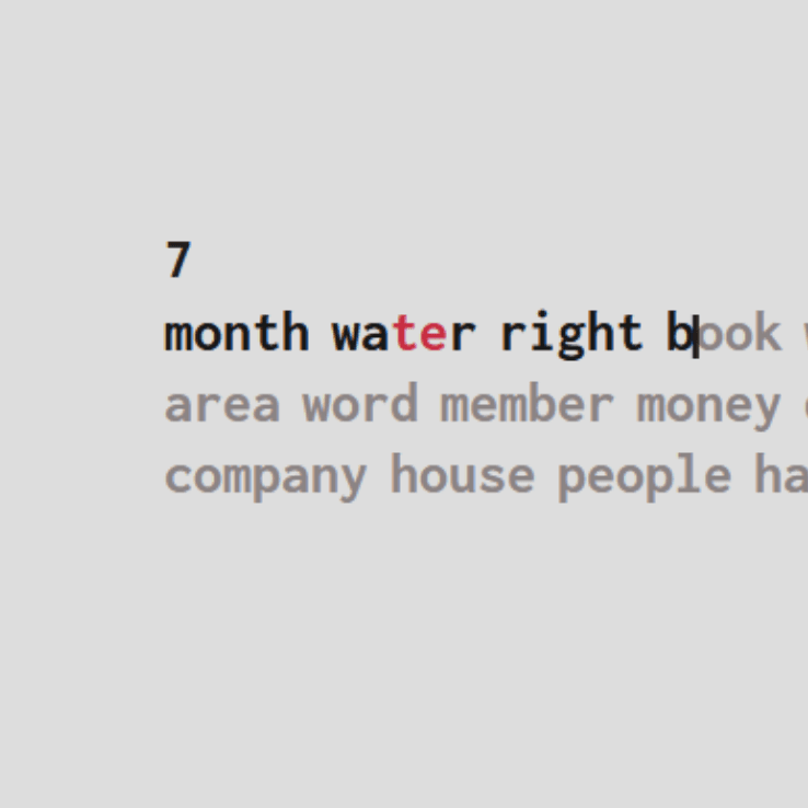 Typing Test Application photo